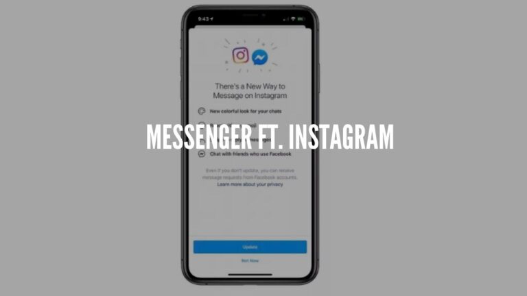 MessEnger Ft. Instagram