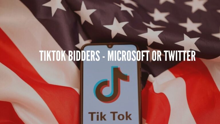 Race Between Microsoft and Twitter to buy TikTok!