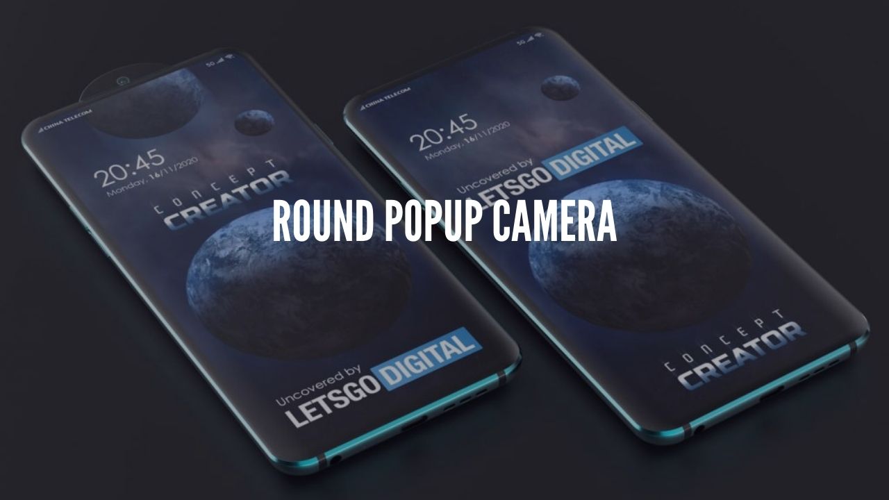 round popup camera patent