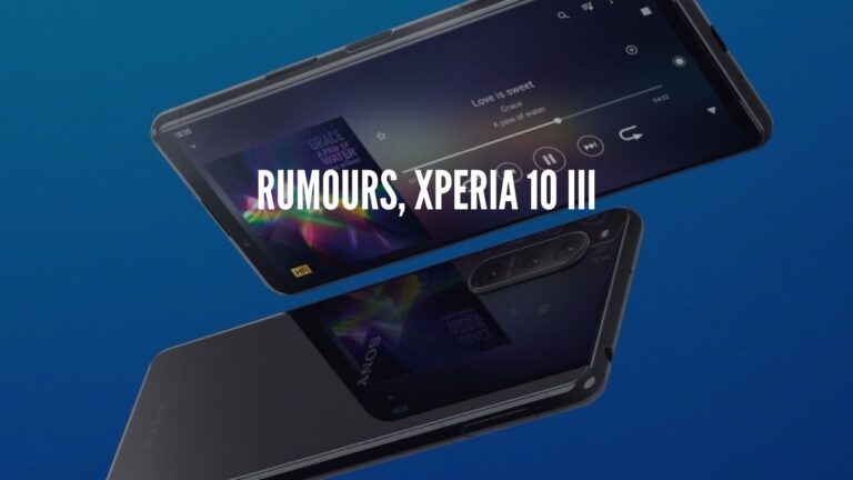 rumours, Xperia 10 iii